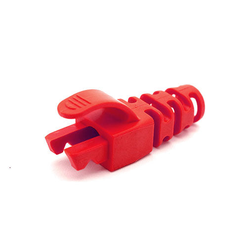 100 Stück RJ45 Snagless Slimline Zugentlastungsbündige Manschetten, 10 Farben zur Auswahl