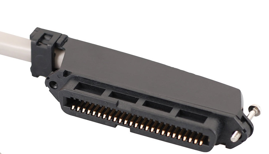 RJ21 AMP GATEWAY Female Socket 25 Pair Telco Cable connected to a 24 Way Cat5e Network Panel