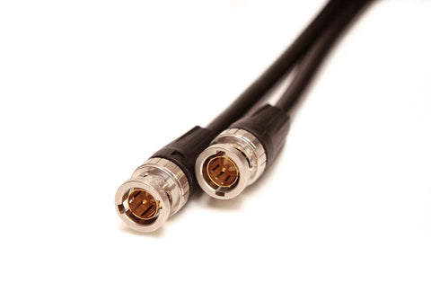 Neutrik Professional High Performance Coaxial Terminated 75 Ohm 3G 6G Ultra HD-SDI Cable Male to Male