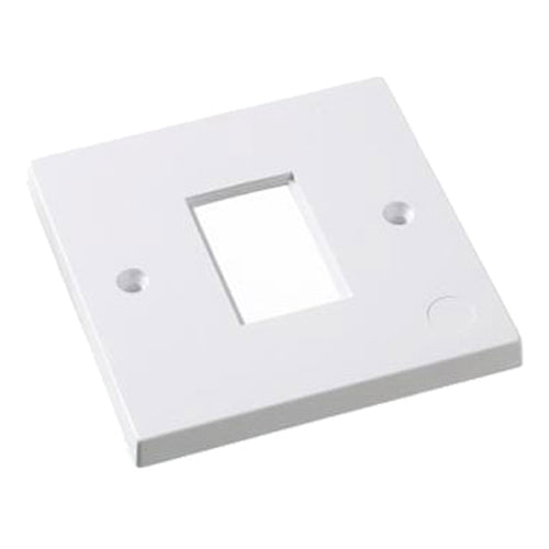 LJ6C Faceplate Single Gang 1 Port x 10
