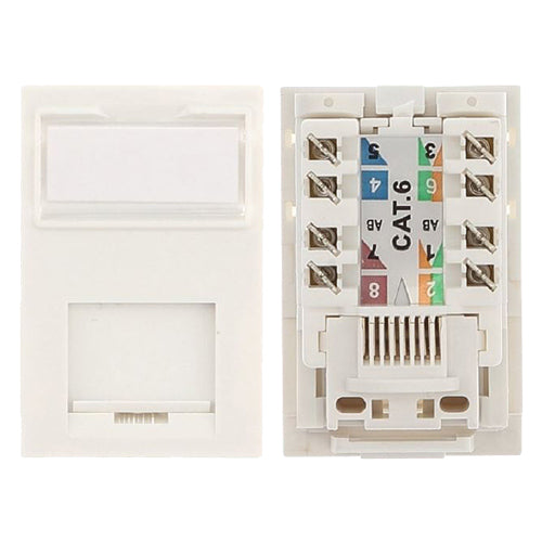 Cat5e UTP-Modul LJ6C Weiß