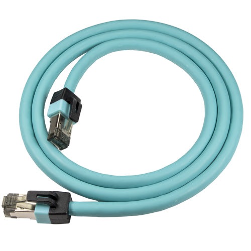 Câble de raccordement Cat8 Ultimate 40G 5G Aqua S/FTP LSOH 24AWG sans accroc
