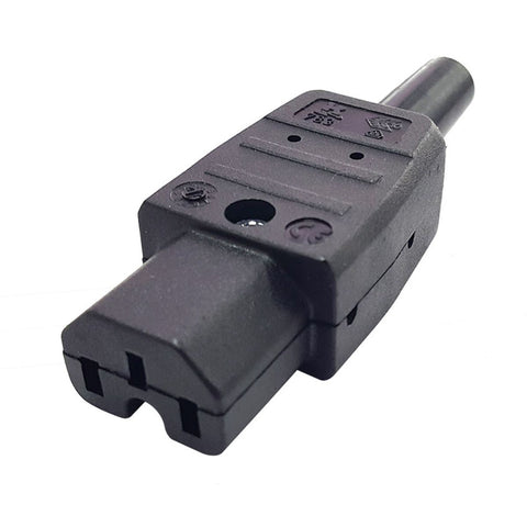 Connecteur d'alimentation IEC C15, prise femelle, recâblé, HQ, fabriqué en Allemagne