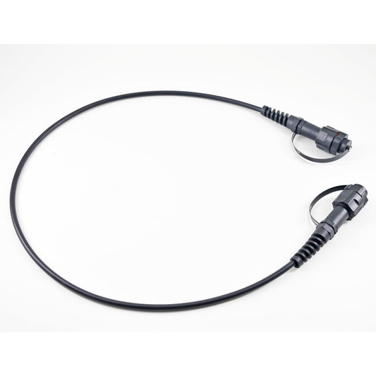 OM3 IP67 LC – IP67 LC Duplex Black XXtreme Externes Glasfaserkabel