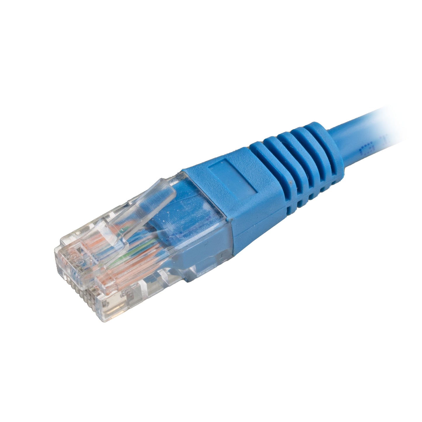 Cat6 RJ45 U/UTP PVC 24AWG Flush Moulded Booted Patch Lead