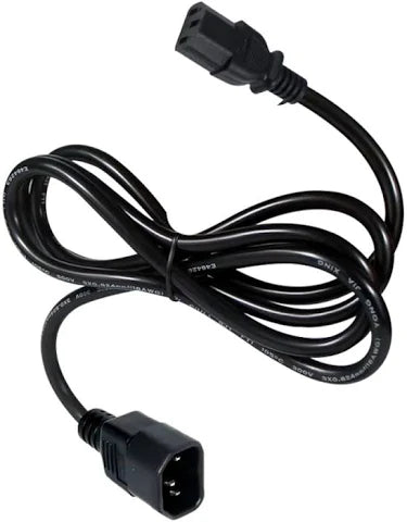 C14 - C13 PVC 0.75mm Extension Power Lead