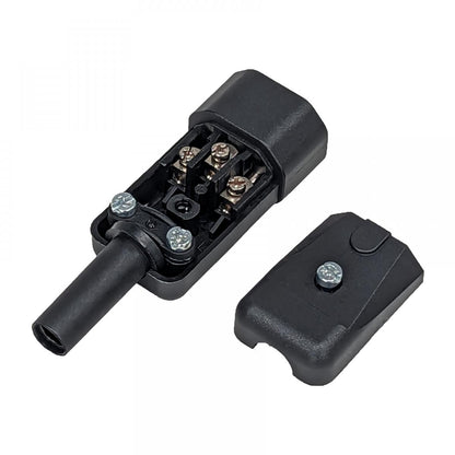 Power IEC C14 Male Rewireable Connector Made in Germany. High Quality
