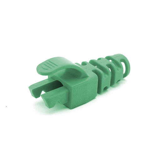 100 Stück RJ45 Snagless Slimline Zugentlastungsbündige Manschetten, 10 Farben zur Auswahl