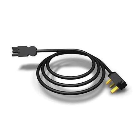 UK (13 Amp) - GST18 Female Black PVC Power Lead