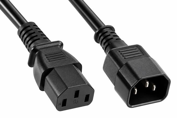 C14 - C13 H05Z1Z1-F Black LSOH 0.75mm Power Lead