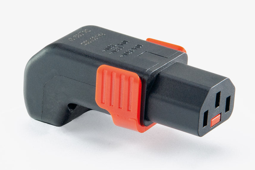 Power Lock Locking IEC C13 Female 15A Rewireable UP DOWN Connector Low Smoke