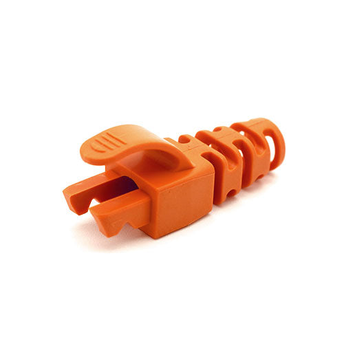 100 Stück RJ45 Snagless Slimline Zugentlastungsbündige Manschetten, 10 Farben zur Auswahl