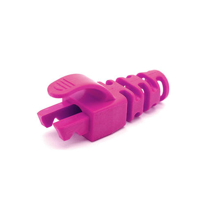 100 Stück RJ45 Snagless Slimline Zugentlastungsbündige Manschetten, 10 Farben zur Auswahl