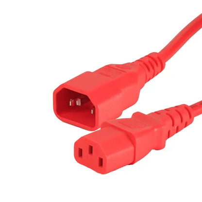 C14 - C13 PVC 0.75mm Extension Power Lead