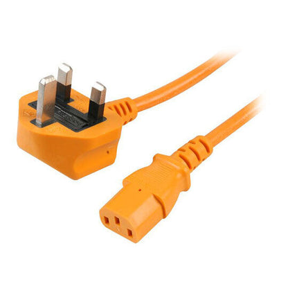 Câble d'alimentation secteur britannique avec prise à fusible vers prise femelle IEC C13 5 A 0,5 m, 1 m, 2 m, 3 m, 5 m, 10 m