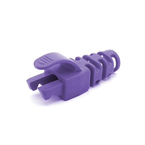 100 Stück RJ45 Snagless Slimline Zugentlastungsbündige Manschetten, 10 Farben zur Auswahl