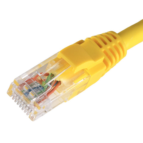 Cat5e RJ45 U/UTP LSOH 24AWG Snagless Booted Patch Lead