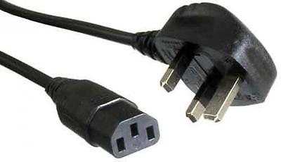 Câble d'alimentation secteur britannique avec prise à fusible vers prise femelle IEC C13 5 A 0,5 m, 1 m, 2 m, 3 m, 5 m, 10 m
