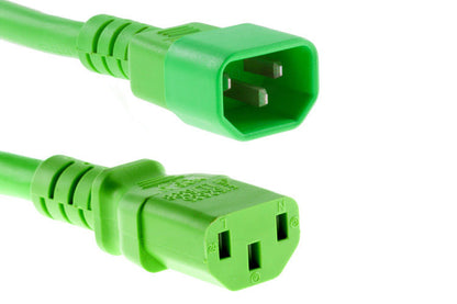 Câble d'extension d'alimentation prise mâle IEC C14 vers prise femelle IEC C13