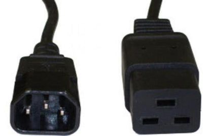 Câble d'extension d'alimentation prise mâle IEC C14 vers prise femelle IEC C19 1m 2m 3m