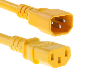 Câble d'extension d'alimentation prise mâle IEC C14 vers prise femelle IEC C13