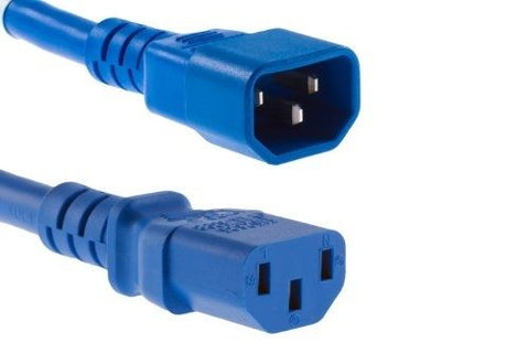 Power Extension Cable IEC C14 Male Plug to IEC C13 Female Socket